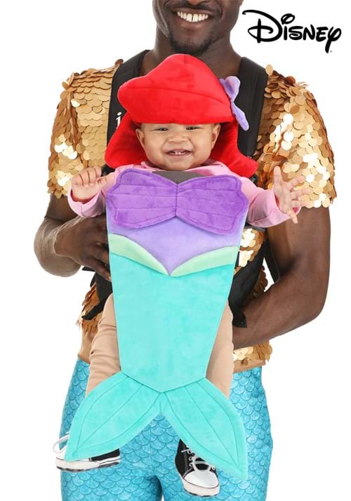 Disney The Little Mermaid Ariel Baby Carrier Cover Costume - US 1405