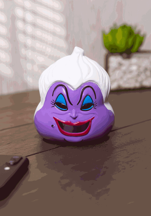 3-Inch Disney Ursula Light Up Pumpkin Decoration - US 1292
