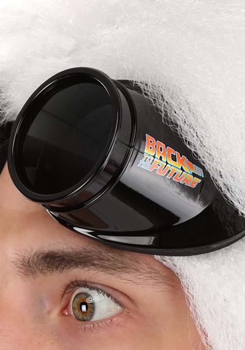 Back to the Future Doc Brown Costume Black Goggles - US 3184