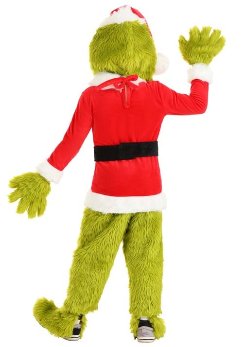 Dr. Seuss Grinch Santa Open Face Costume for Toddlers - US 4076