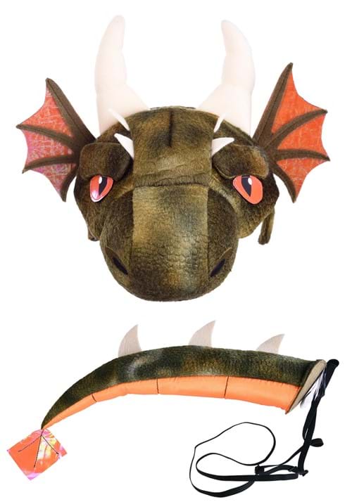 Dragon Soft Headband & Tail Costume Accessory Kit - US 9488