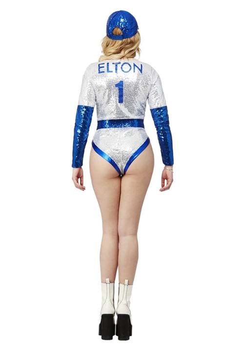 Women's Elton John Deluxe Sequin Baseball Costume - US 1524