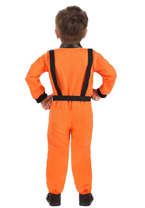 Orange Toddler Astronaut Suit Costume - US 5289
