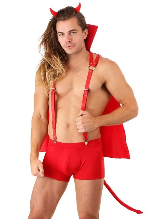 Men's Flaming Devil Costume - US 4320