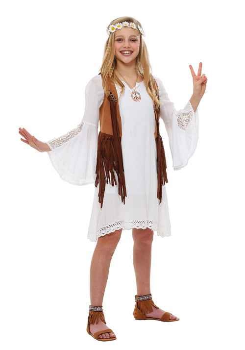 Girls Flower Child Costume - US 3102