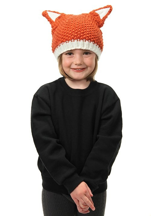 Fox Knit Orange Beanie - US 1817
