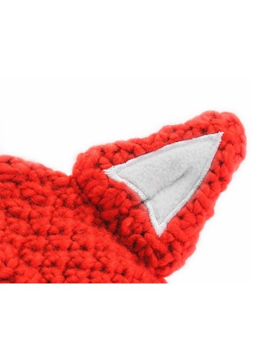 Fox Knit Orange Beanie - US 1817