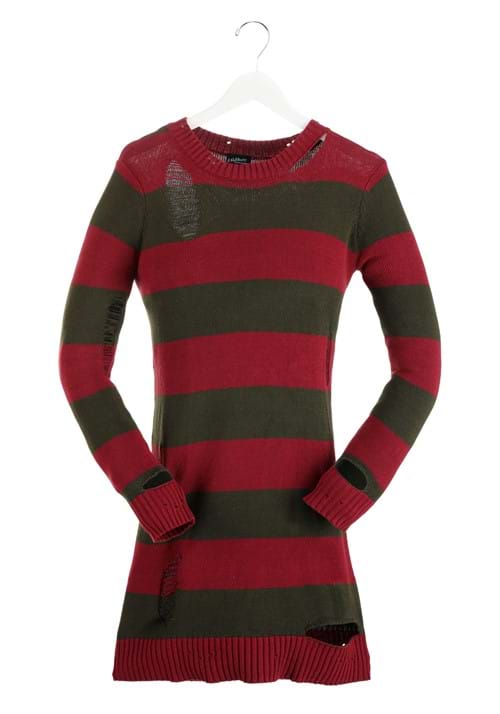 Women's Plus Size Freddy Krueger Costume Dress - US 4683