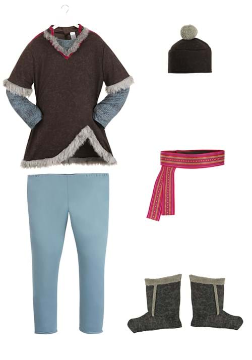 Plus Size Deluxe Frozen Kristoff Costume - US 0287