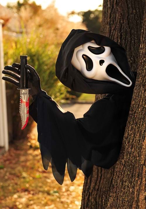 20-Inch Ghost Face Stalker Prop Decoration - US 8882
