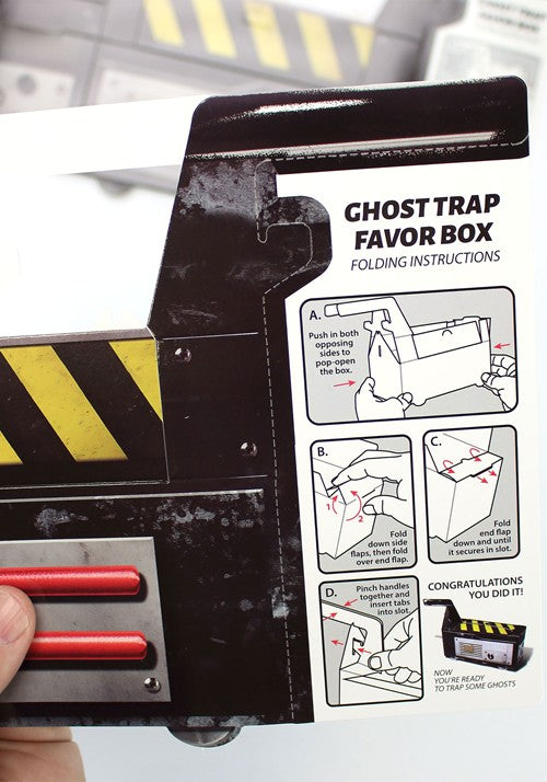 Ghostbusters Ghost Trap Set of 8 Favor Boxes - US 8780