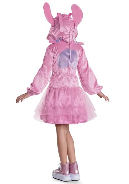 Girl's Disney Lilo and Stitch Angel Pink Costume Dress - US 4841