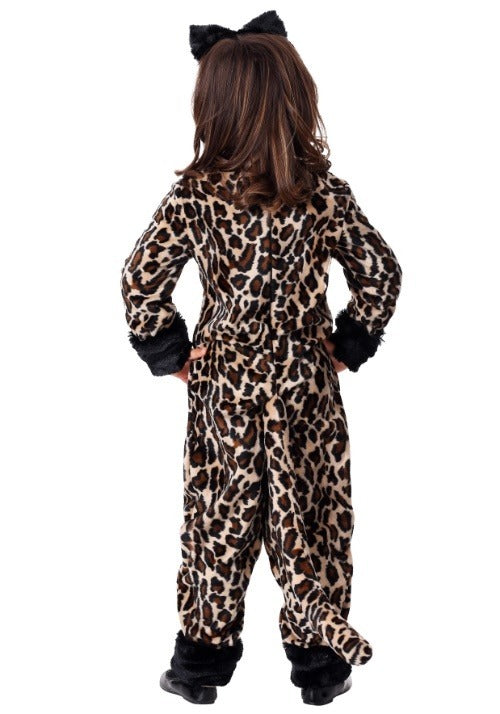 Girls Deluxe Leopard Costume - US 9432