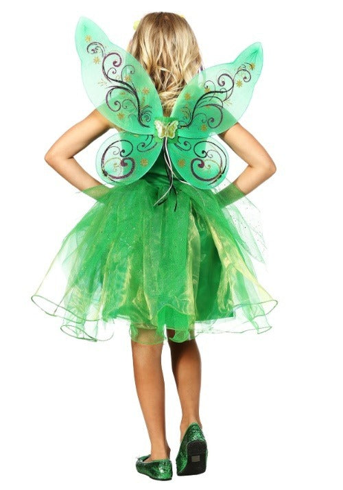 Garden Fairy Costume Dress for Girls - US 1698