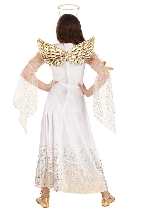 Golden Angel Costume Dress for Girls - US 7185