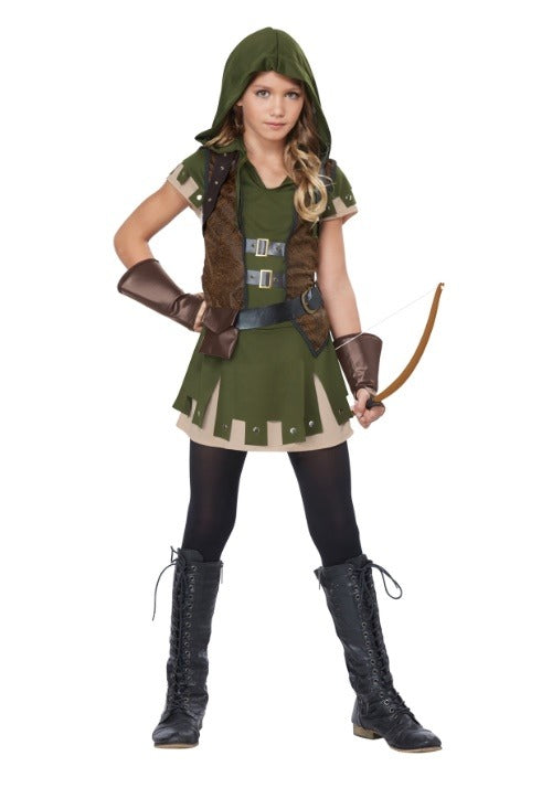 Girl's Miss Robin Hood Costume - US 6341