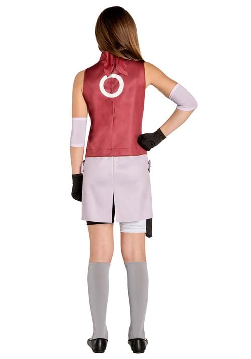 Naruto Shippuden Sakura Costume for Girls - US 4355