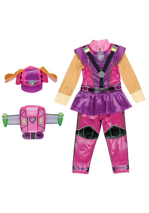 Girl's Paw Patrol Dino Movie Skye Deluxe Costume - US 7119