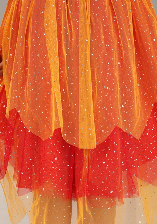 Phoenix Costume Dress for Girls - US 3597