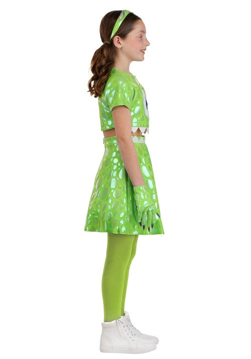 Girl's Pixar Monsters Inc. Mike Wazowski Costume - US 5192