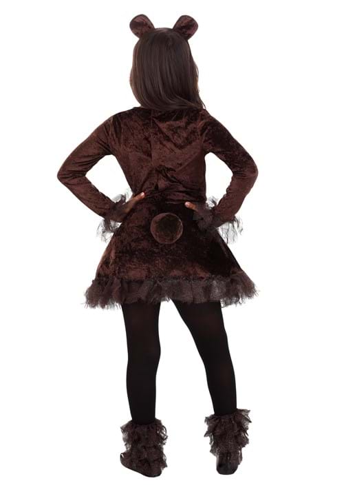 Girl's Playful Bear Costume Dress - US 5760