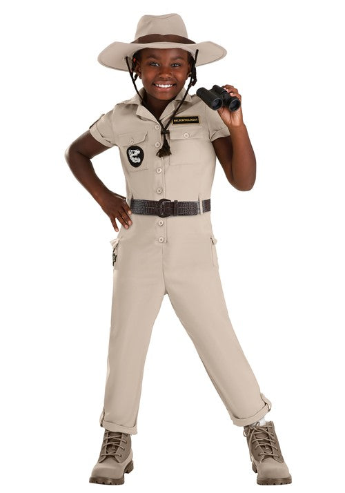 Girl's Poised Paleontologist Costume - US 6612
