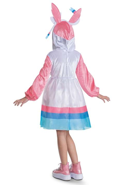 Pokémon Sylveon Hooded Costume Dress for Girls - US 4503