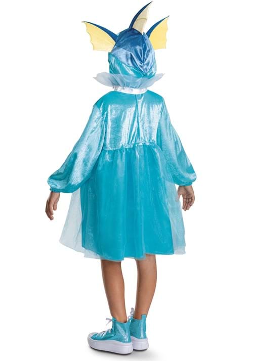 Girl's Pokémon Vaporeon Hooded Costume Dress - US 7445