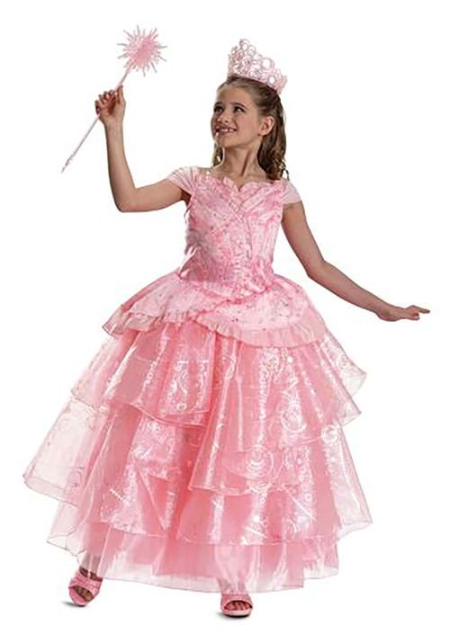 Girl's Prestige Wicked Glinda Pink Dress Costume - US 8900