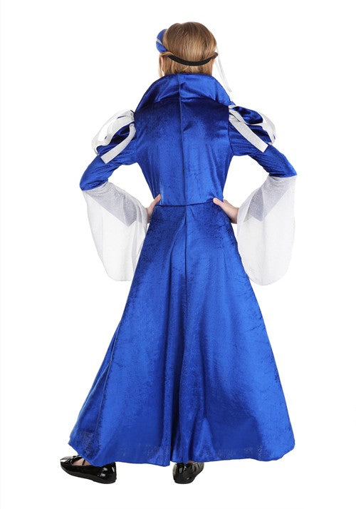 Girl's Royal Blue Princess Costume - US 1829