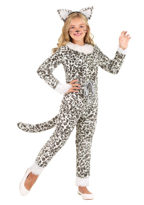 Girl's Snow Leopard Costume - US 5247