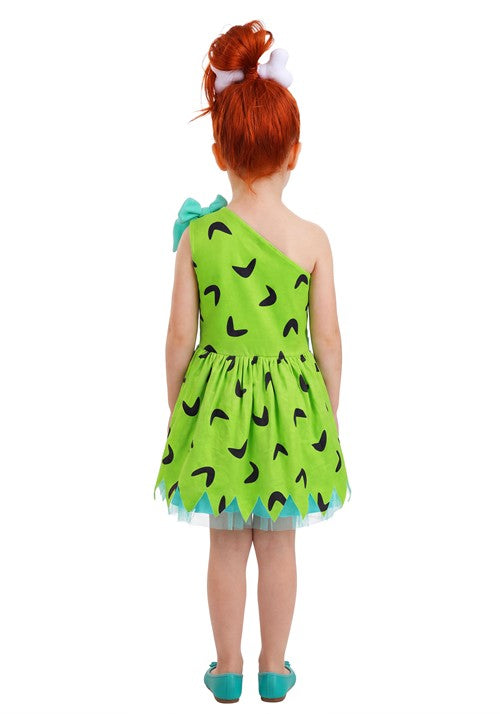 Girl's The Flintstones Pebbles Flintstone Costume Dress - US 3529