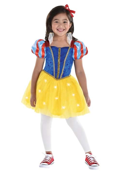 Girl's Toddler Snow White Light Up Costume - US 2434