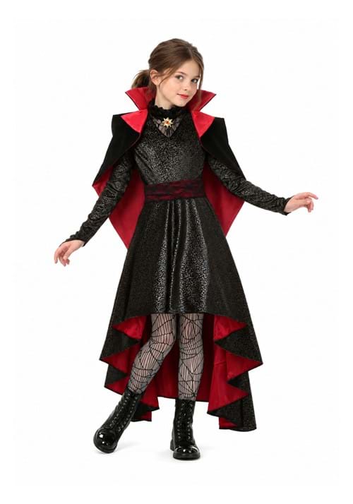 Girls Vampire Vixen Costume - US 6795