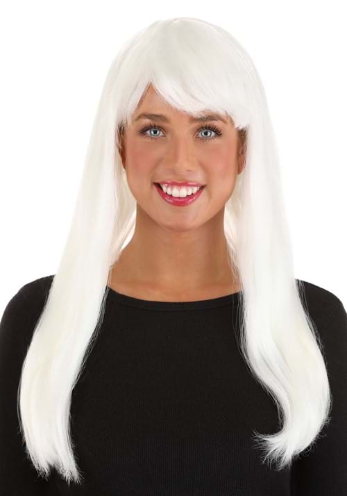 Women's Long Glow in the Dark Costume Wig - US 0229