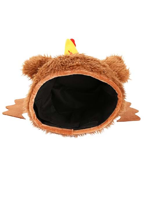 Adult Gobbler Plush Costume Hat - US 8571