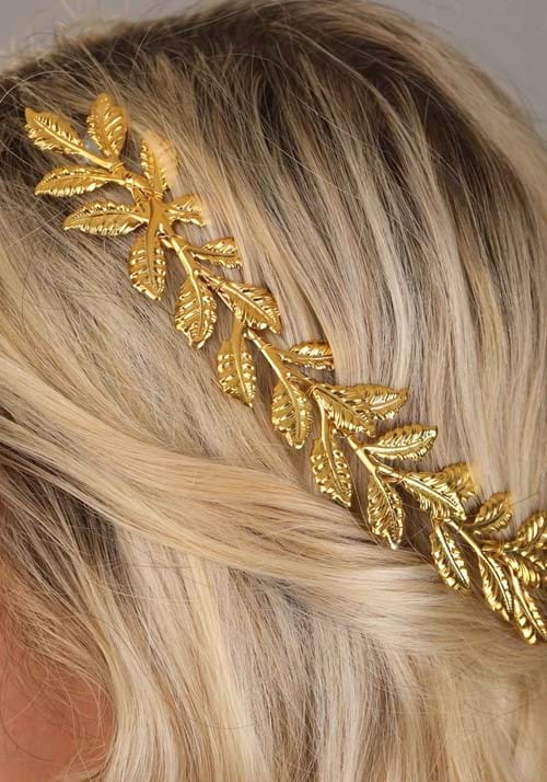 Gold Leaf Crown Accessory - US 4052