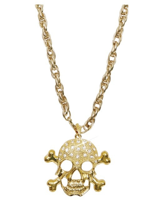 Gold Pirate Necklace - US 8002