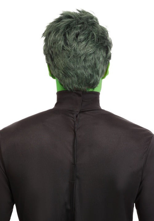 Men's Green Shapeshifting Superhero Wig - US 0000