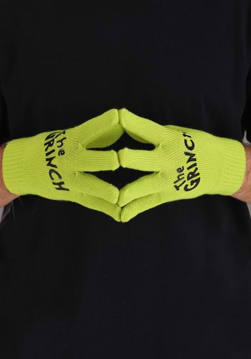 Adult Dr. Seuss The Grinch Hat & Gloves Set - US 9737