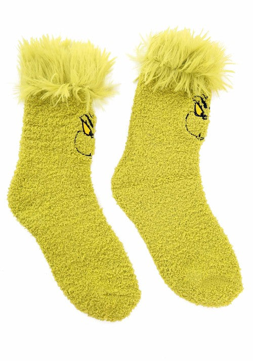 Dr. Seuss' Grinch Fuzzy Socks - US 1276
