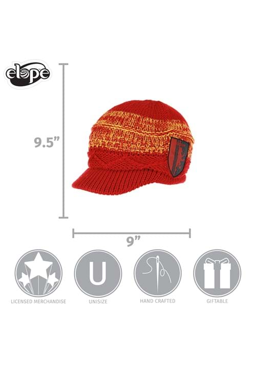 Knit Brim Cap Gryffindor - US 8590