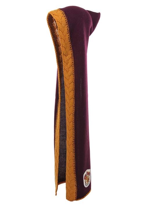 Harry Potter Gryffindor Knit Maroon and Gold Hood - US 4057