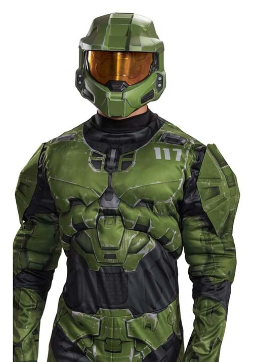 Adult Halo Infinite Master Chief Costume Helmet - US 6498