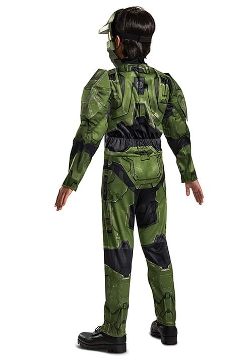 Halo Infinite Master Chief Muscle Costume for Kids - US 0787