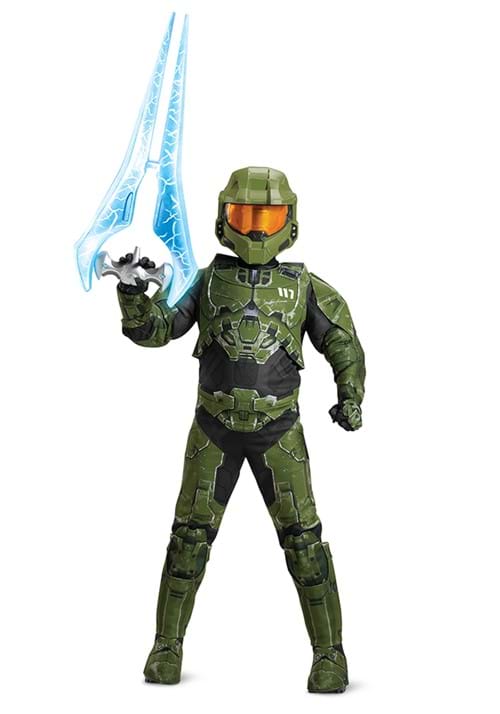 Kids Halo Infinite Master Chief Prestige Costume - US 3741
