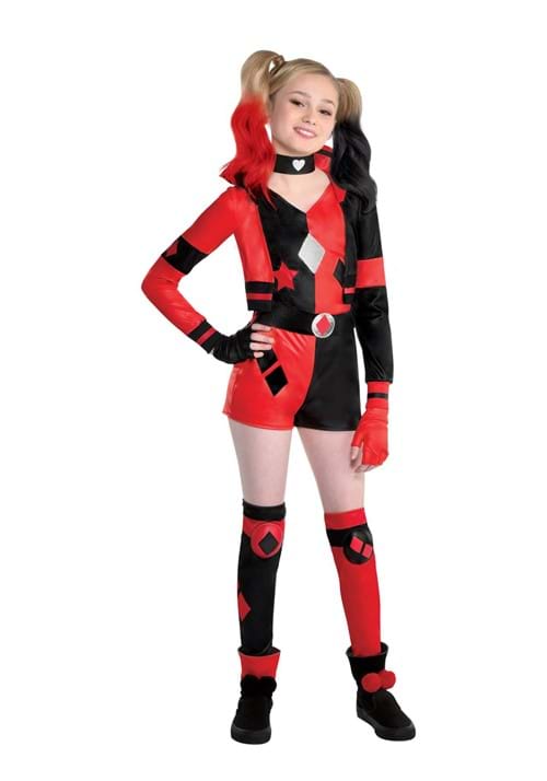 Harley Quinn Halloween Costume for Girls - US 3564