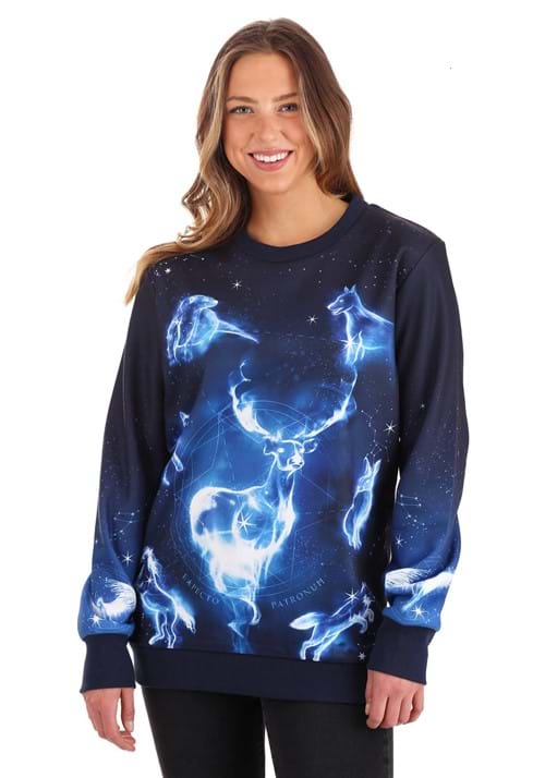 Harry Potter Patronus Ugly Sweatshirt for Adults - US 5078