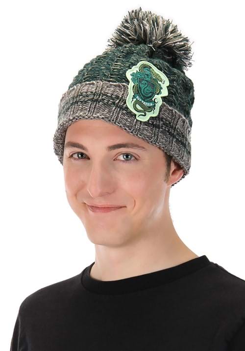 Slytherin Heathered Pom Harry Potter Beanie - US 3241