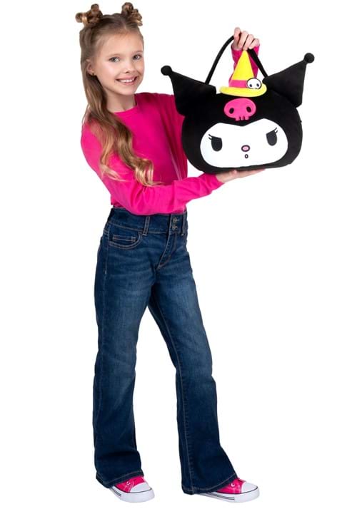 Hello Kitty Kuromi Plush Treat Pail - US 0928